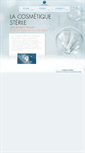 Mobile Screenshot of cosmetique-sterile.com